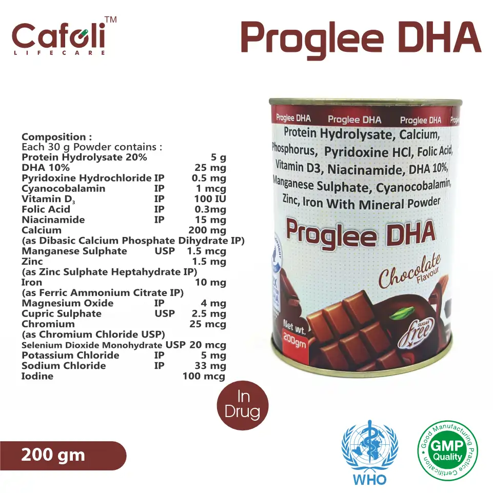 DHA Multivitamin Protein Powder PCD Pharma Franchise
